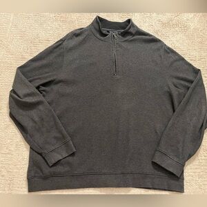 Scott Barber Pima Cotton Interlock Quarter Zip Pullover
